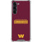 NFL Washington Commanders Performance Series Galaxy S23 Plus Clear Case