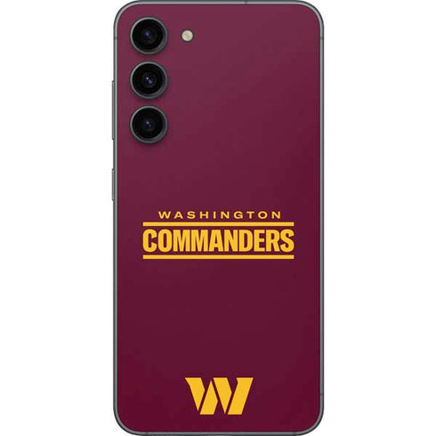 NFL Washington Commanders Performance Series Galaxy S23 Plus Skin