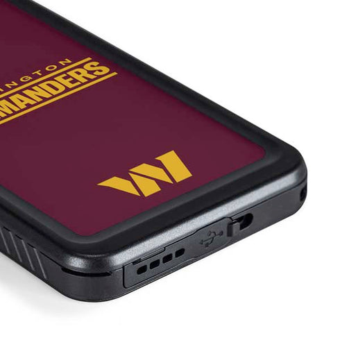 NFL Washington Commanders Performance Series Galaxy S23 Plus Waterproof Case