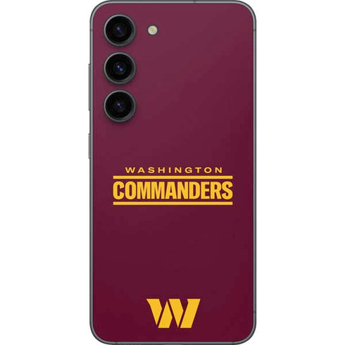 NFL Washington Commanders Performance Series Galaxy S23 Skin