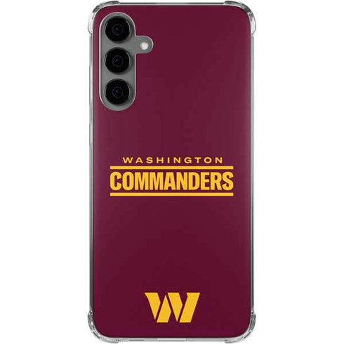 NFL Washington Commanders Performance Series Galaxy S24 Plus Clear Case