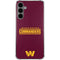 NFL Washington Commanders Performance Series Galaxy S24 Plus Clear Case