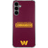 NFL Washington Commanders Performance Series Galaxy S24 Plus Clear Case
