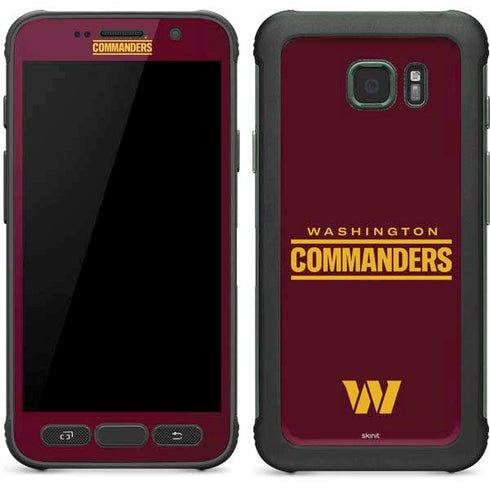 NFL Washington Commanders Performance Series Galaxy S7 Active Skin