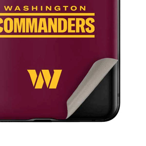 NFL Washington Commanders Performance Series Galaxy Z Flip Skin