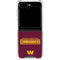 NFL Washington Commanders Performance Series Galaxy Z Flip5 5G Clear Case