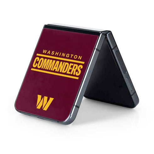 NFL Washington Commanders Performance Series Galaxy Z Flip5 5G Skin