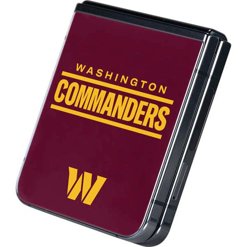 NFL Washington Commanders Performance Series Galaxy Z Flip5 5G Skin