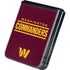 NFL Washington Commanders Performance Series Galaxy Z Flip5 5G Skin