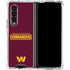 NFL Washington Commanders Performance Series Galaxy Z Fold4 5G Clear Case