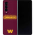 NFL Washington Commanders Performance Series Galaxy Z Fold4 5G Skin