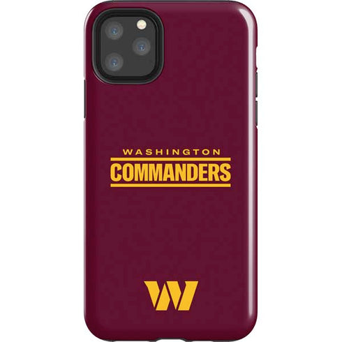 NFL Washington Commanders Performance Series iPhone 11 Pro Max Impact Case