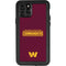 NFL Washington Commanders Performance Series iPhone 11 Pro Waterproof Case