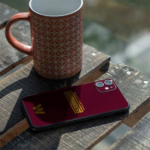NFL Washington Commanders Performance Series iPhone 11 Skin