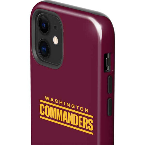 NFL Washington Commanders Performance Series iPhone 12 Impact Case