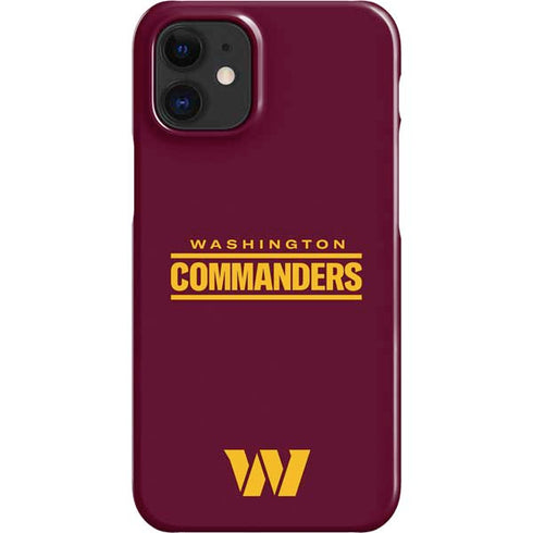 NFL Washington Commanders Performance Series iPhone 12 Mini Lite Case