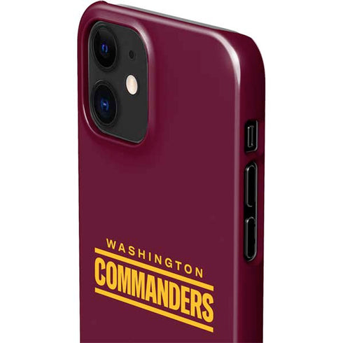 NFL Washington Commanders Performance Series iPhone 12 Mini Lite Case
