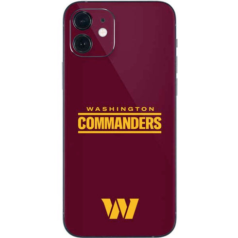 NFL Washington Commanders Performance Series iPhone 12 Mini Skin