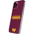 NFL Washington Commanders Performance Series iPhone 12 Pro Max Skin