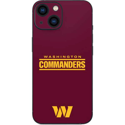 NFL Washington Commanders Performance Series iPhone 13 Mini Skin