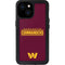 NFL Washington Commanders Performance Series iPhone 13 Mini Waterproof Case