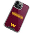 NFL Washington Commanders Performance Series iPhone 13 Pro Max Clear Case