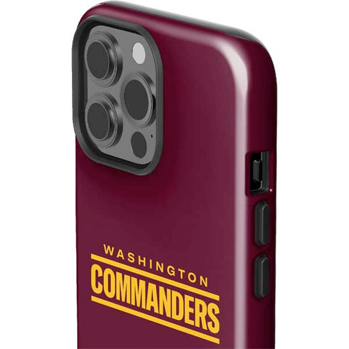 NFL Washington Commanders Performance Series iPhone 13 Pro Max Impact Case