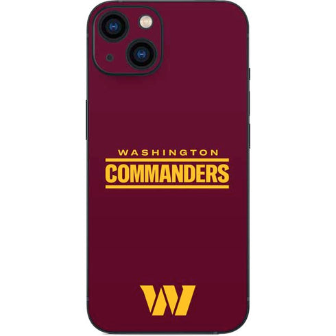 NFL Washington Commanders Performance Series iPhone 13 Skin