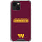 NFL Washington Commanders Performance Series iPhone 14 Clear Case