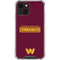 NFL Washington Commanders Performance Series iPhone 14 Plus Clear Case