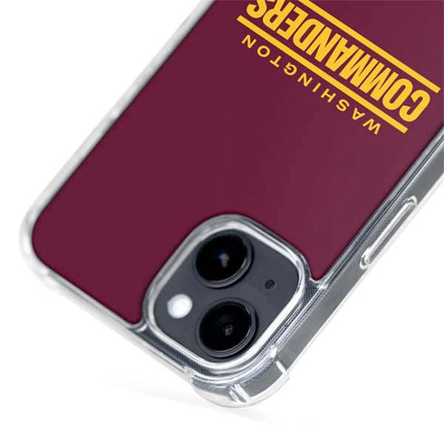 NFL Washington Commanders Performance Series iPhone 15 Plus MagSafe Case