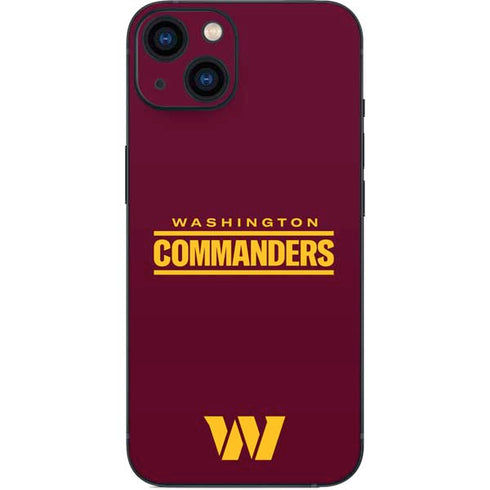 NFL Washington Commanders Performance Series iPhone 14 Plus Skin