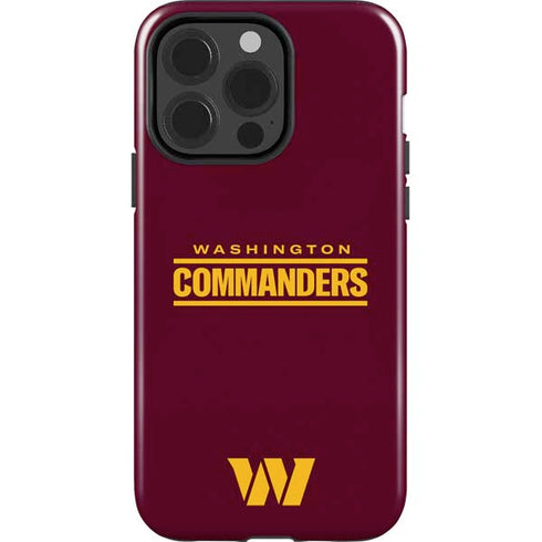 NFL Washington Commanders Performance Series iPhone 15 Pro Impact Case