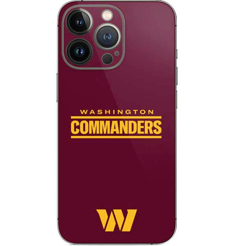 NFL Washington Commanders Performance Series iPhone 14 Pro Skin