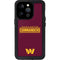 NFL Washington Commanders Performance Series iPhone 14 Pro Waterproof Case