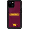 NFL Washington Commanders Performance Series iPhone 15 Plus Waterproof Case