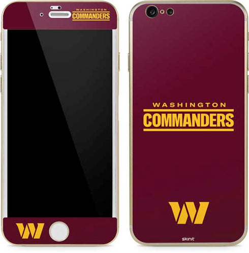 NFL Washington Commanders Performance Series iPhone 6/6s Skin