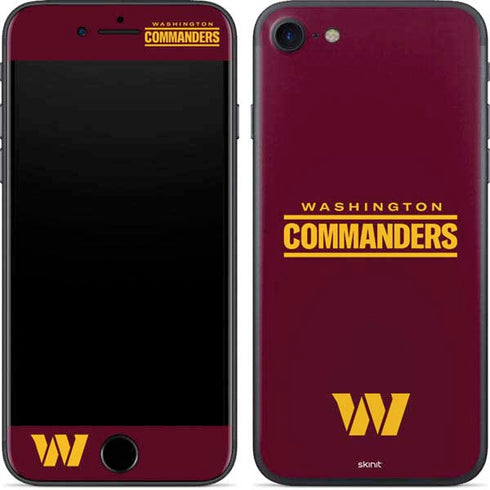 NFL Washington Commanders Performance Series iPhone 7 Skin