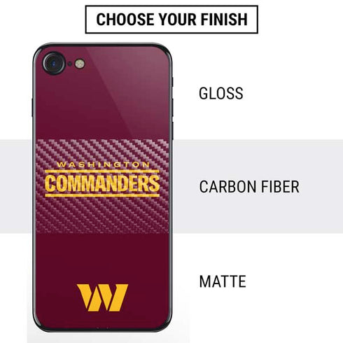 NFL Washington Commanders Performance Series iPhone SE (2nd & 3rd Gen) Skin