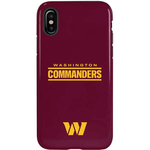 NFL Washington Commanders Performance Series iPhone X Pro Case