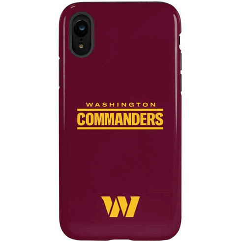 NFL Washington Commanders Performance Series iPhone XR Pro Case