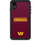 NFL Washington Commanders Performance Series iPhone XR Waterproof Case
