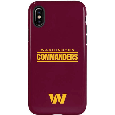 NFL Washington Commanders Performance Series iPhone XS Pro Case