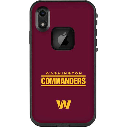 NFL Washington Commanders Performance Series LifeProof Fre iPhone Skin
