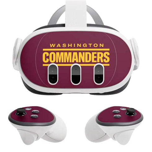 NFL Washington Commanders Performance Series Meta Quest 3 Skin