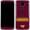 NFL Washington Commanders Performance Series Moto E5 Plus Skin