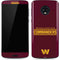 NFL Washington Commanders Performance Series Moto G6 Skin