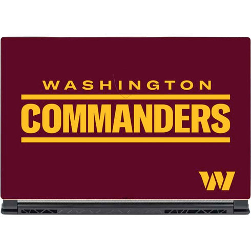 NFL Washington Commanders Performance Series MSI GS65 Stealth Laptop Skin