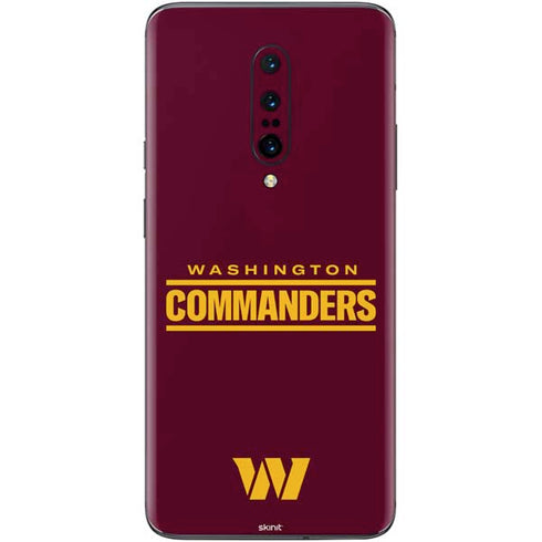 NFL Washington Commanders Performance Series OnePlus 7 Pro Skin