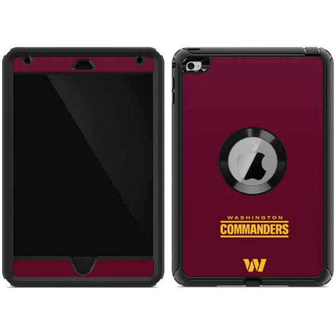 NFL Washington Commanders Performance Series Otterbox Defender iPad Skin